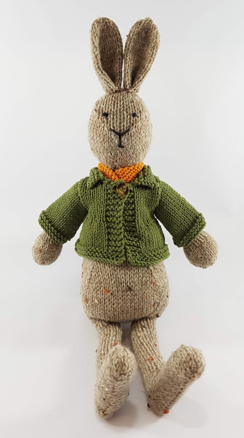 Arthur Rabbit Knitting Kit Make Your Very Own bunny rabbit Easy To Knit Pattern image 2