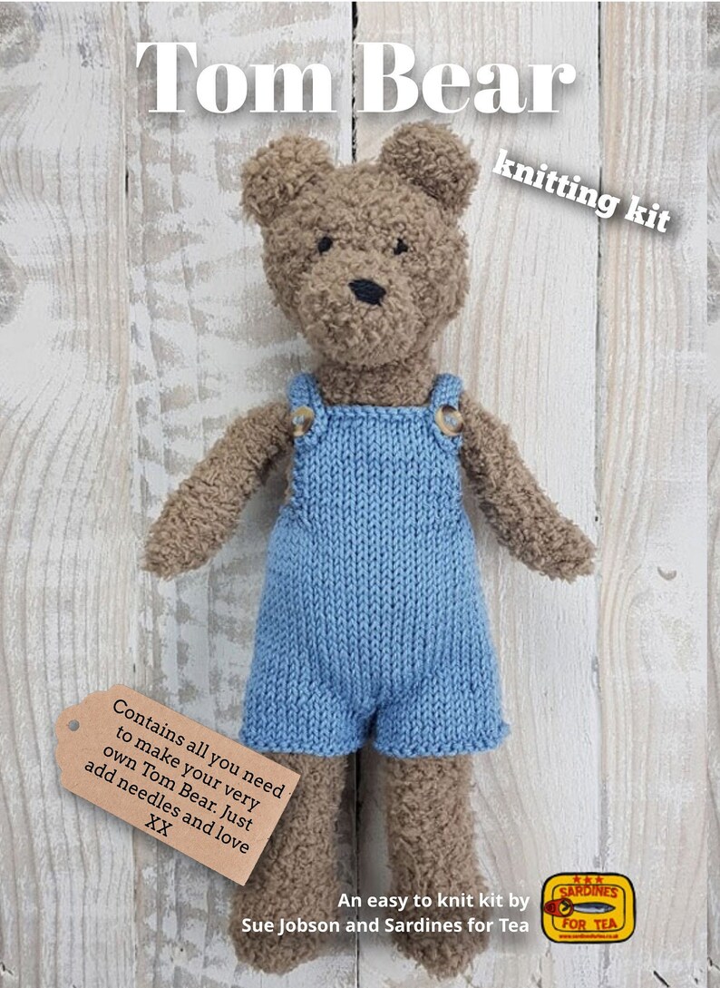 teddy bear knitting kit