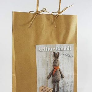 Arthur Rabbit Knitting Kit Make Your Very Own bunny rabbit Easy To Knit Pattern image 6