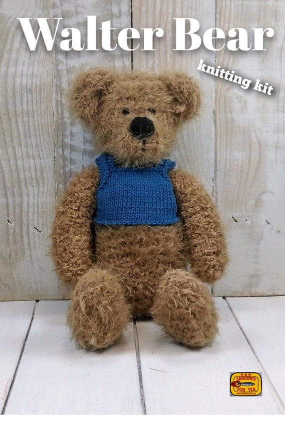 teddy bear knitting kit