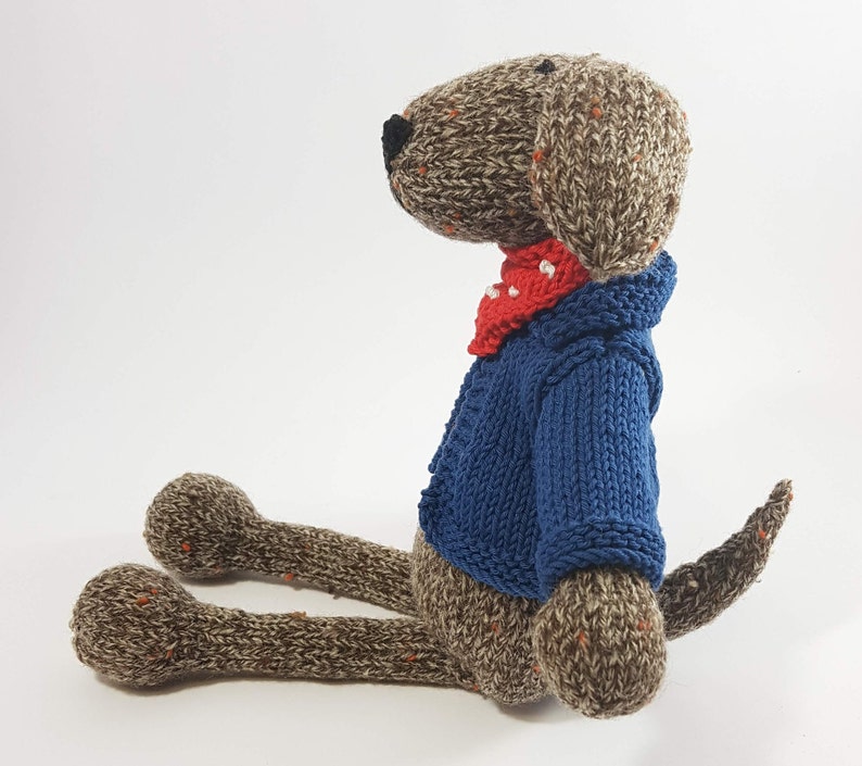 Ralph the Dog Knitting Kit Make Your Very Own dog Easy To Knit Pattern image 4