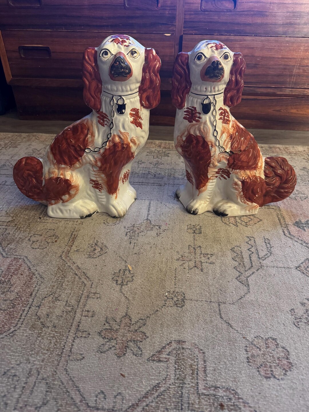 Spaniel Set Antique 13