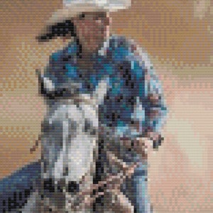 Barrel Race Rodeo Cross Stitch Pattern ~ PDF, Instant Download, Race ...