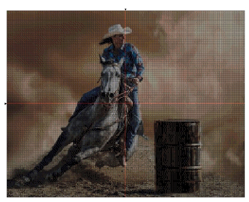 Barrel Race Rodeo Cross Stitch Pattern ~ PDF, Instant Download, Race ...