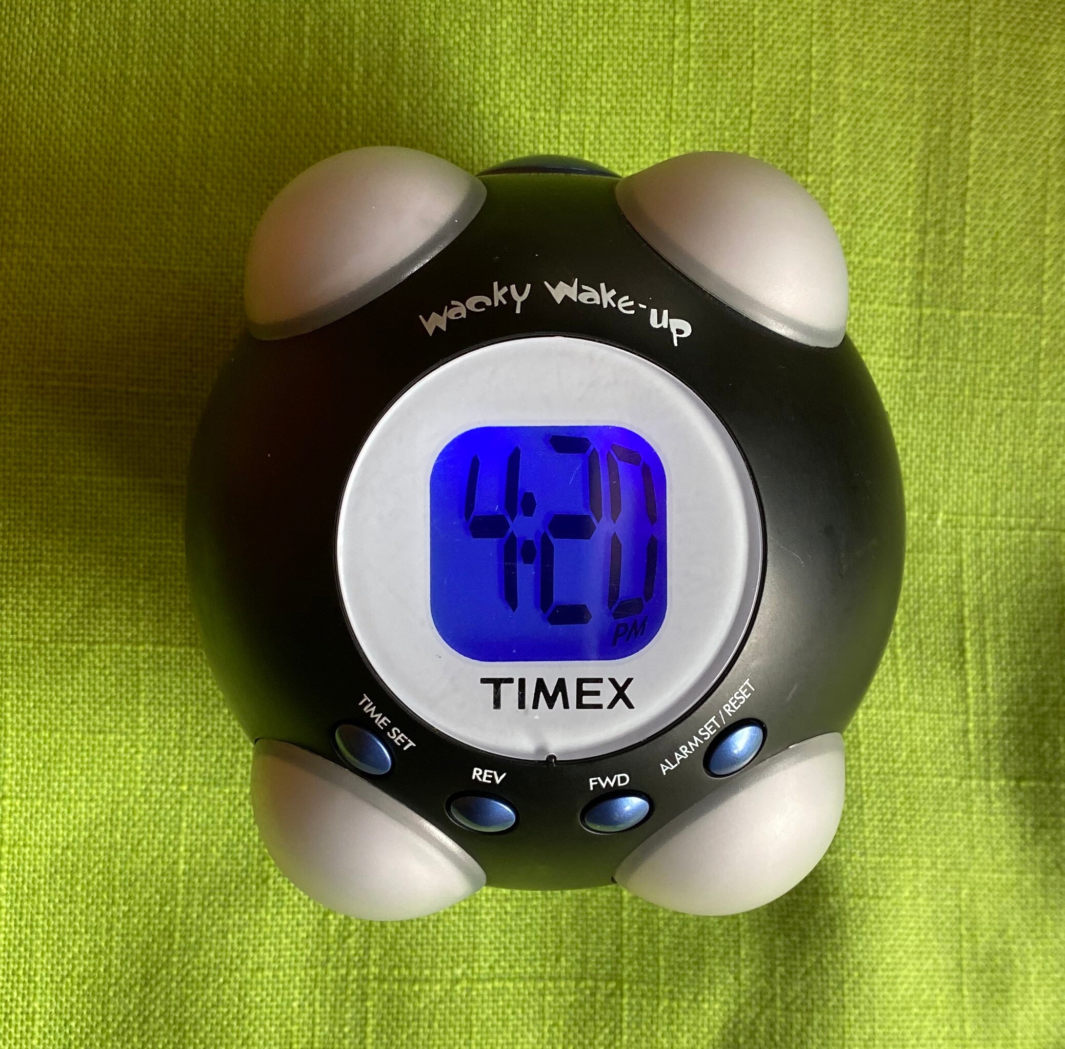 Timex Wacky WakeUp 90s talking alarm clock Etsy
