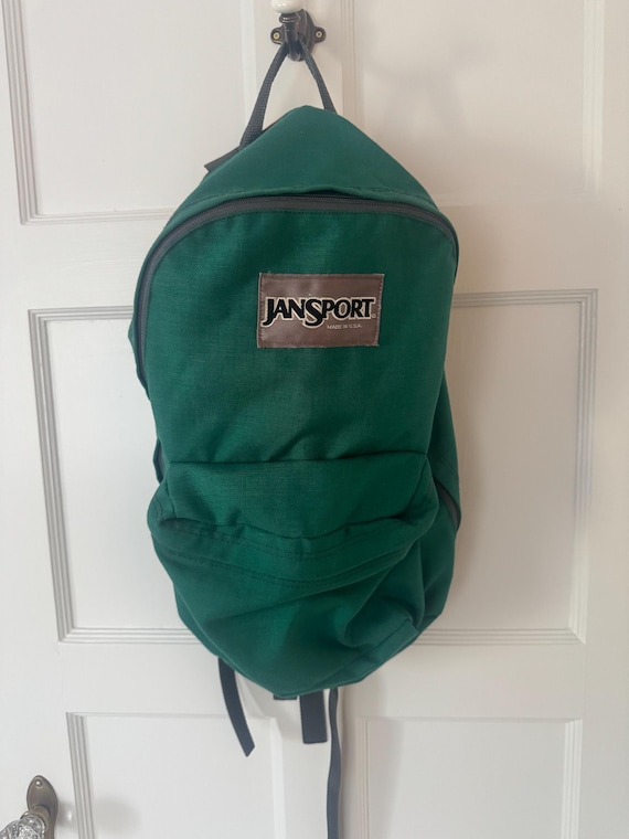 Jansport Vintage Green Backpack - Etsy