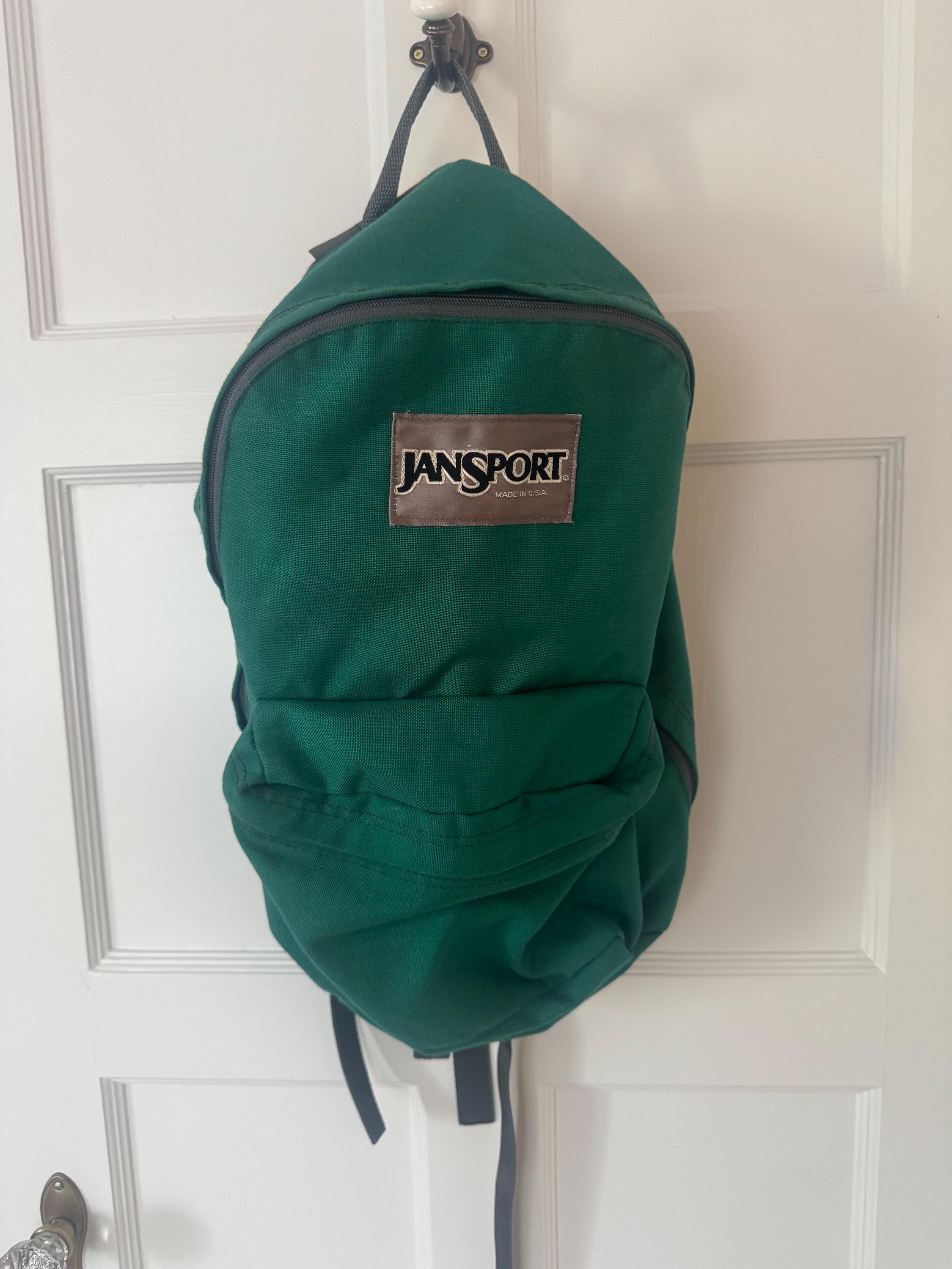 Jansport Vintage Green Backpack - Etsy