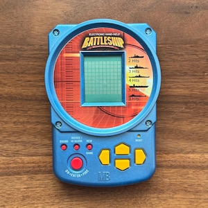Battleship electronic handheld game
