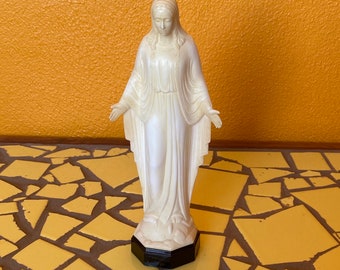 Plastic Mary Statue | Etsy