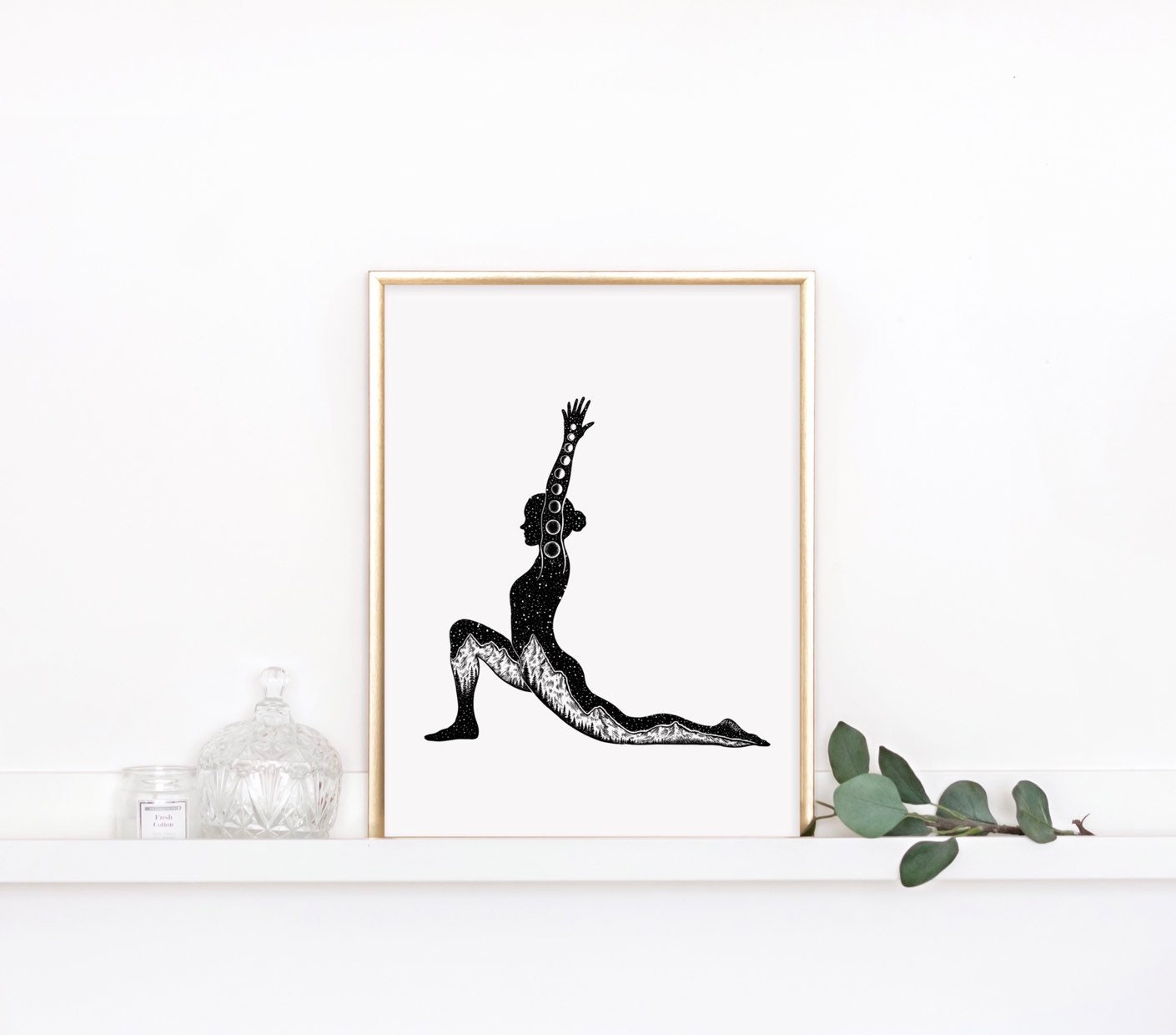 Yoga Pose III Fine Art Print
