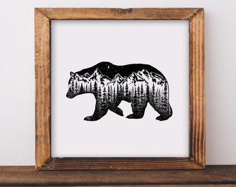 Bear Art Print