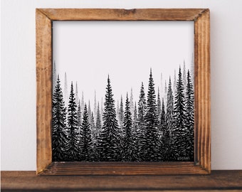 Treescape I Art Print
