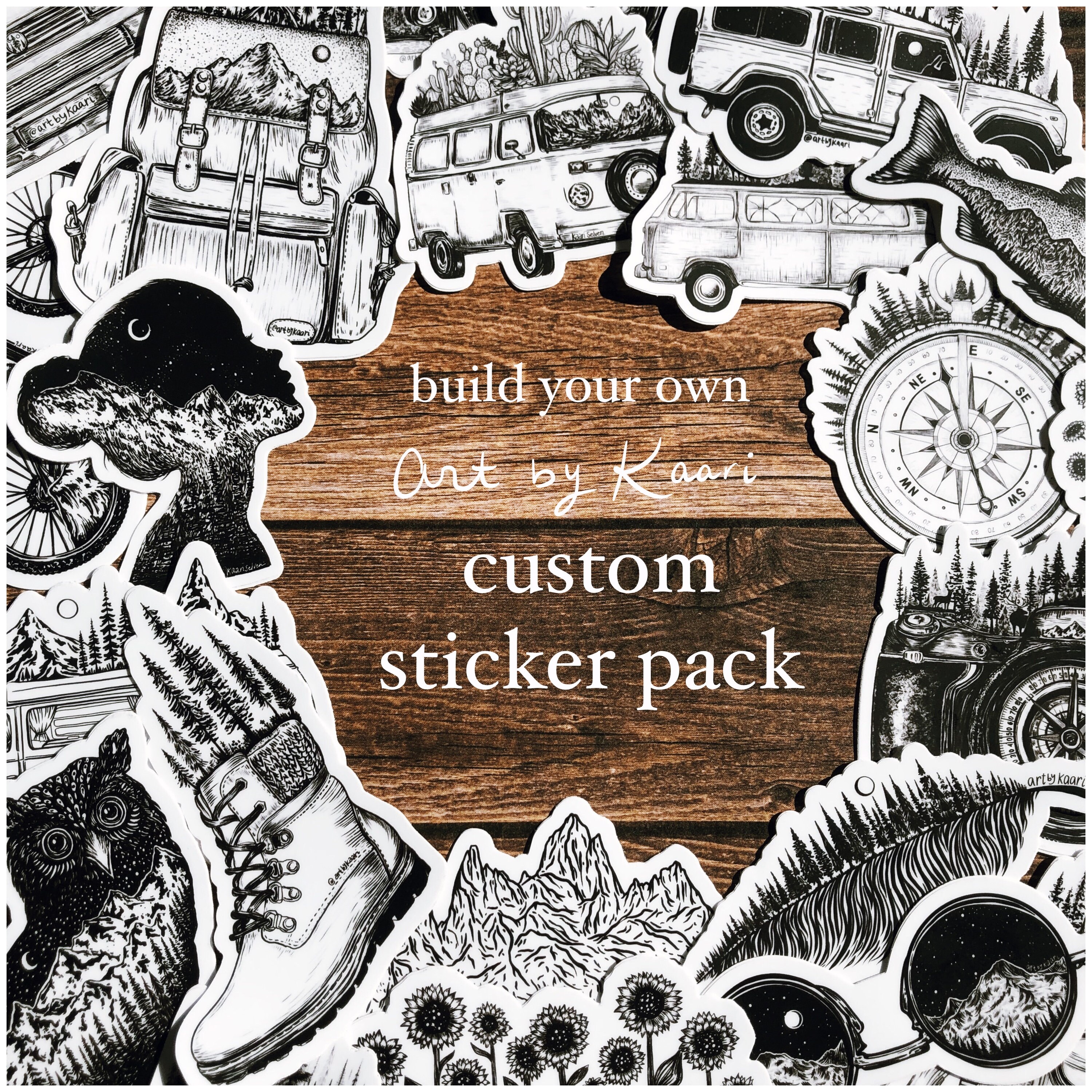 Owna Sticker Build Your Own Sticker Pack , Free Sticker Maker – WBFL
