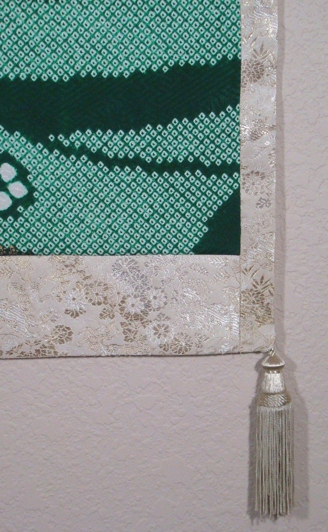 Heian Princess Japanese Kimono Wall Hanging Upcycled Textile Etsy