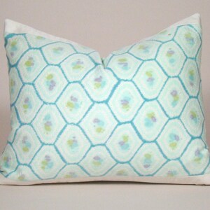 Hand-Dyed Shibori Silk Pillow Cover: Vintage Kimono Accent Pillow