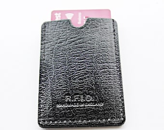 Ultra Slim Minimalist RFID Wallet, Real Leather Wallet, Genuine Leather Wallet, Minimalist Credit Card Wallet, Mens Leather Wallets