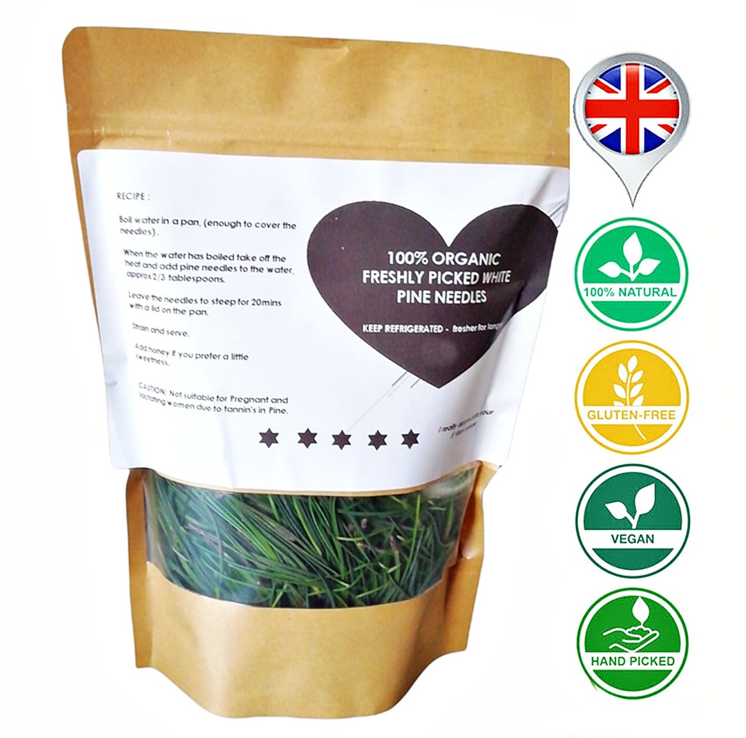 Organic Pine Needle Tea Pine Needles Pine Needle Tea White Pine Needles