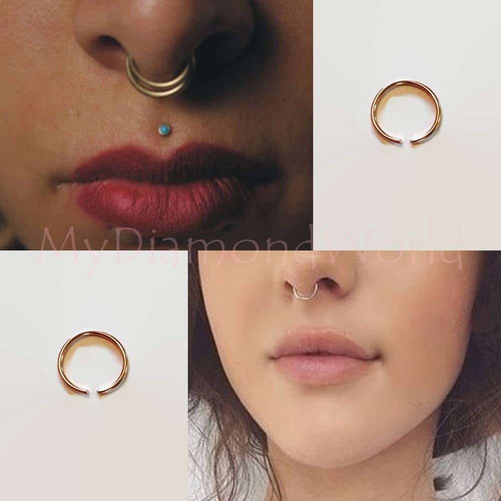 0.6 mm nose ring