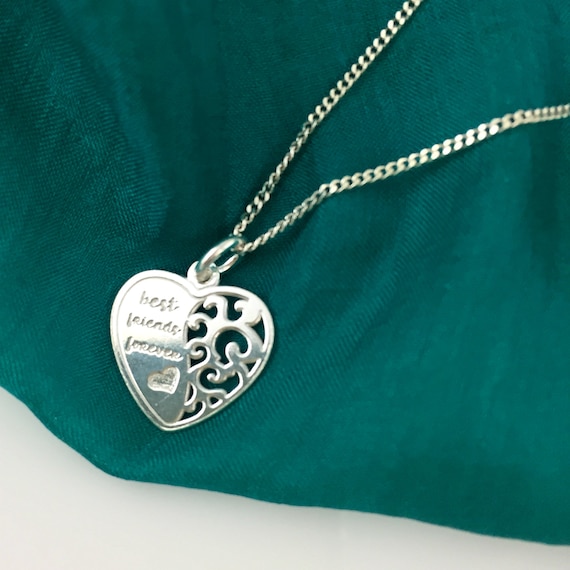 tiffany best friend necklace