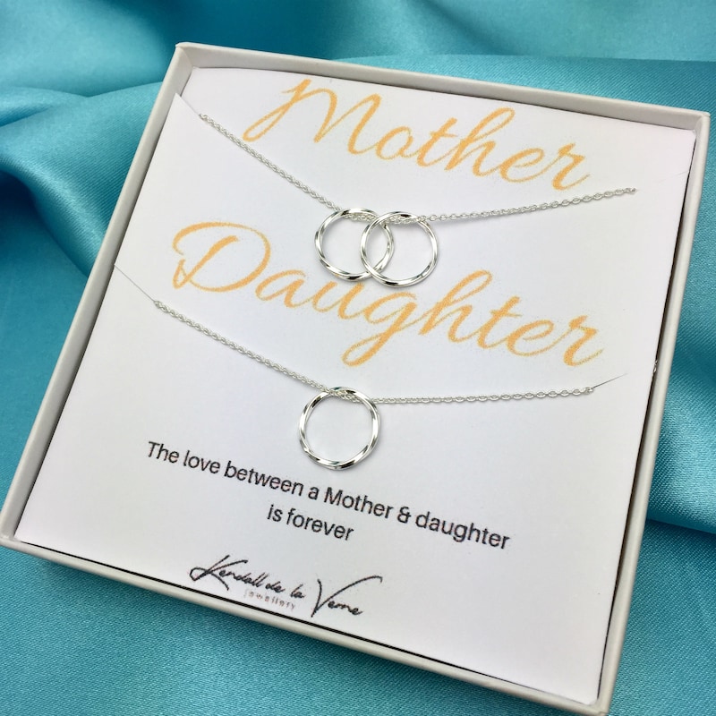 Mother Daughter Necklace Etsy — free download