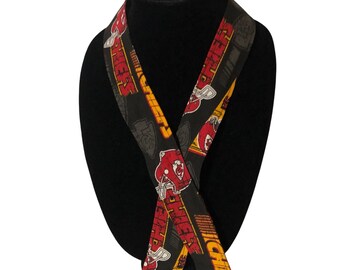 Kansas City Chiefs neck scarf neck tie 34”