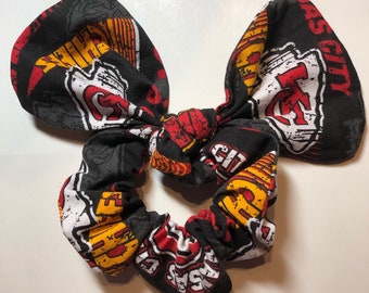 Scrunchy Bow Kansas City Chiefs