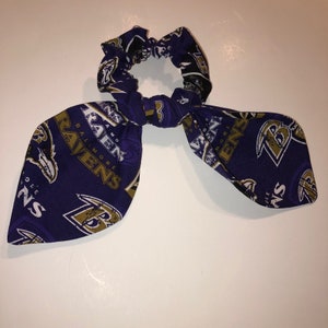 Hair Scrunchy Scarf Baltimore Ravens