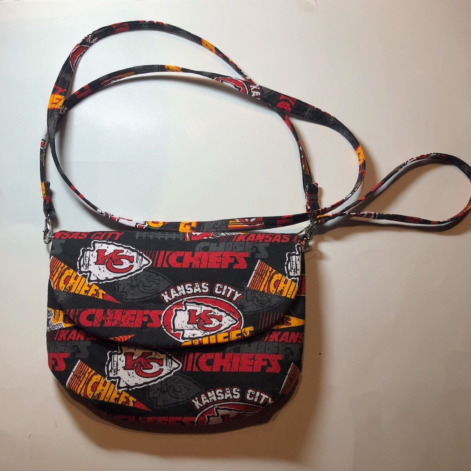 Kansas City Chiefs NFL Clear High End Messenger Bag