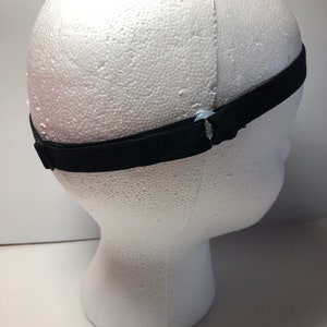 Cochlear Implant Adjustable Headband toddler adult Black matte assorted colors