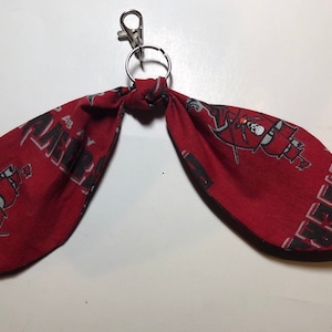 Llavero con cremallera y anilla de los Tampa Bay Buccaneers, bolsos, chaquetas, mochilas