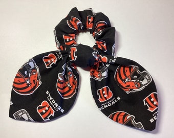 Cincinnati Bengals Hair Scrunchy Scarf Print Traditions