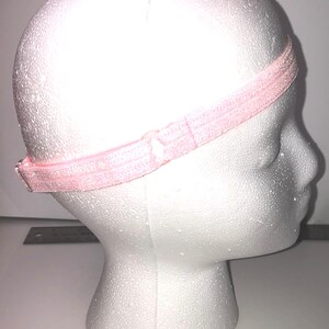 Cochlear Implant Hearing Aid Adjustable Headband Sparkle Pink