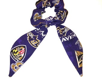 baltimore ravens Hair Scrunchy Tail