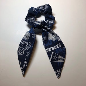 Dallas Cowboys Hair Scrunchy Tail