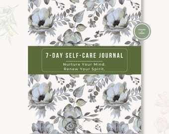 Self-Care Journal Printable | 7-Day Guided Reflection & Reset