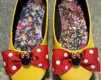 Shoe Covers Yellow Minnie Shoes Minnie Mouse Baby Girl Shoes And