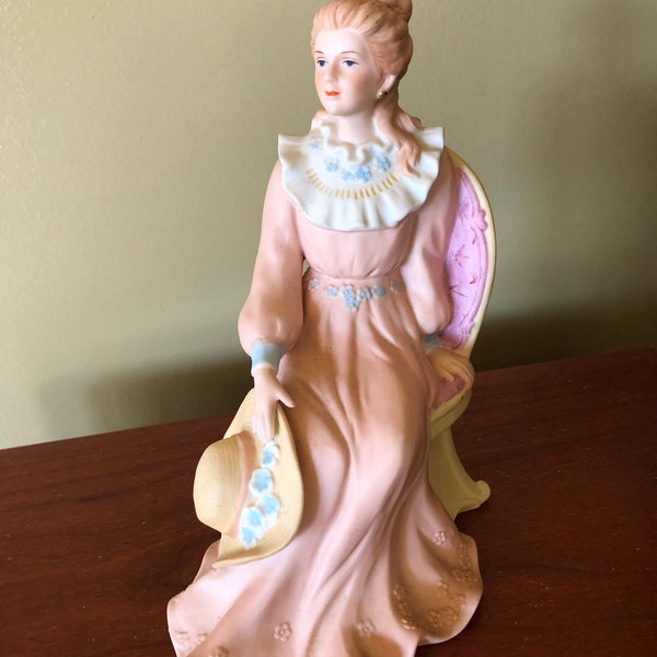 Vintage Homco Courtney’s Dream Lady Figurine