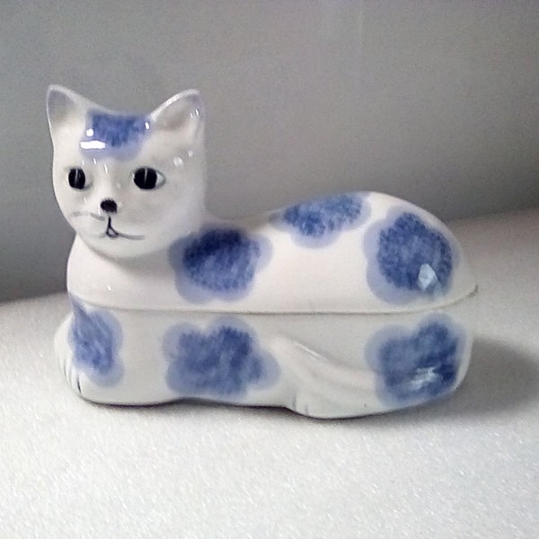 Cat Trinket Box Etsy