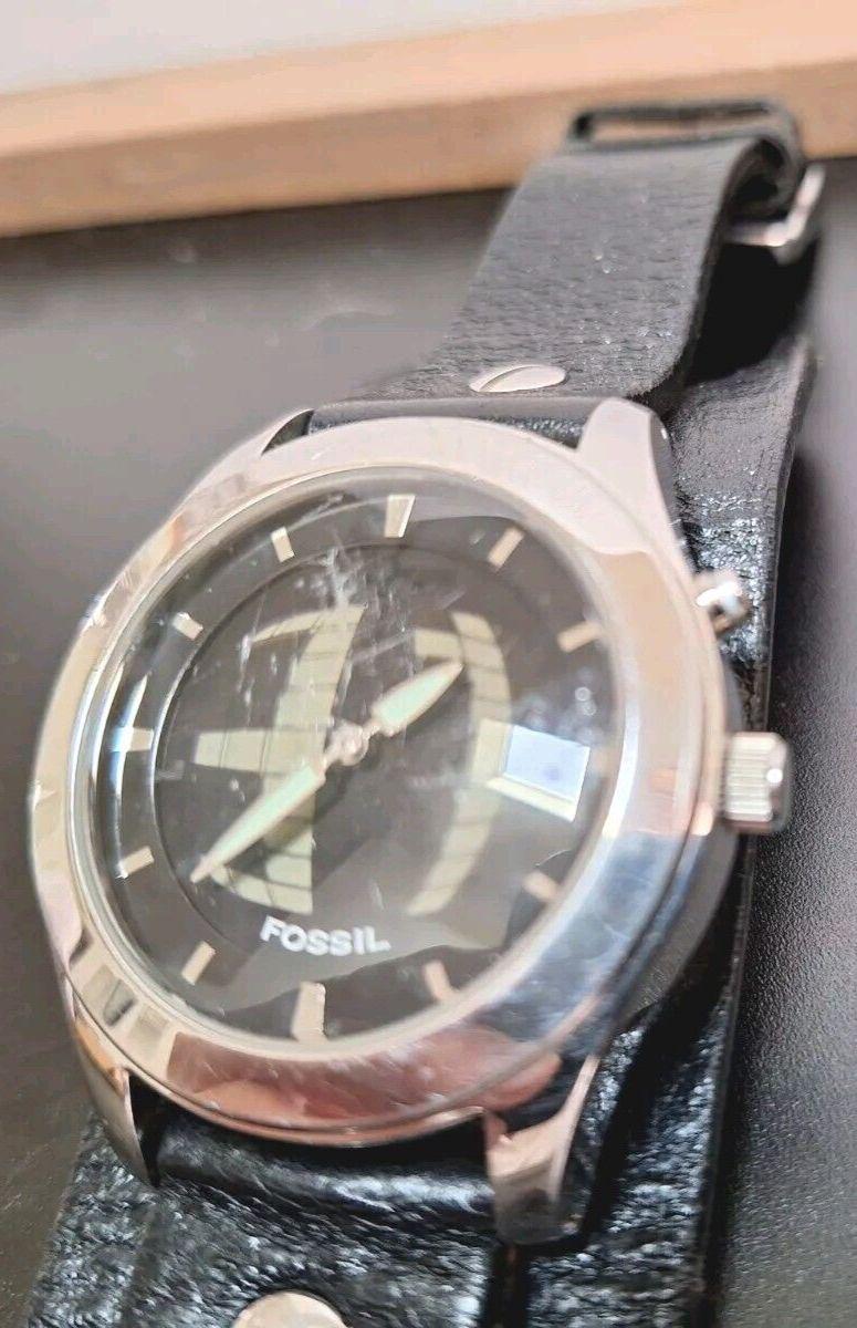 時計 archive y2k FOSSIL BIG TIC MENS Watch Y2K Mens Fossil Big Tic Watch Two Hands Analog Digital