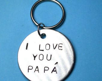 Father gift, Dad gift, Dad keyring,Daddy gift,LOVE YOU PAPA,Gift for papa, Gift for daddy, Gift for dad, Dad, Papa, Father keyring, Keychain
