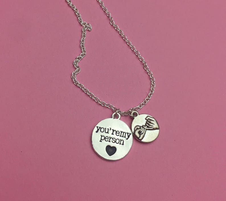 Best friend gift, Anniversary gifts you're my person, Boyfriend gift, Keychain,Necklace girlfriend gift pendant my person necklace friend image 4