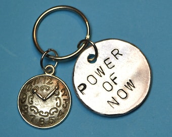 Power of now - Spiritual gift - Buddhism - Meditation keychain