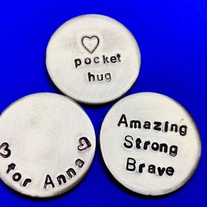 Regalos para mamá - Recuerdos de amor, Regalos de aniversario - Recuerdos de bolsillo, Corazón de abrazo de bolsillo, Idea de regalo personalizada, Regalos de San Valentín personalizados