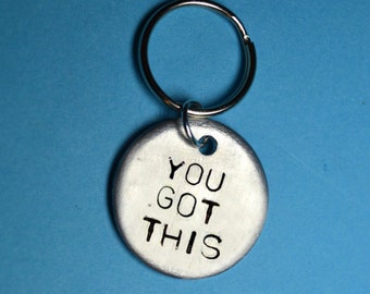 Back to school, first gift of school gift, for son, for daughter ,Best friend gift,You got this, Inspirational quote ,Bag charm,keychain, UK