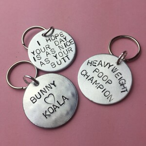 gift Gift For Him Bunny loves koala Anniversary gift gifts , Girlfriend gift, Personalised Boyfriend keychain Lovers Presents Christmas gift image 2