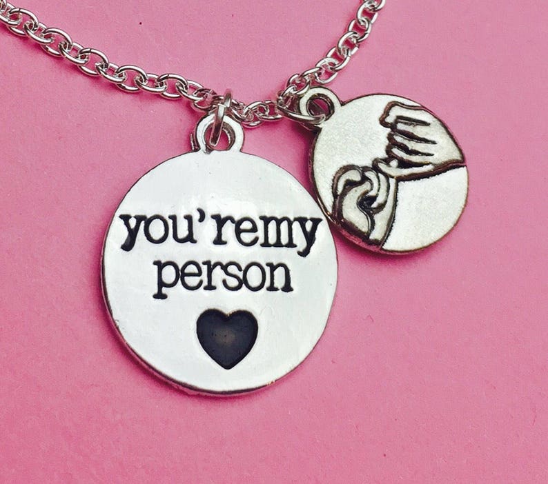 Best friend gift, Anniversary gifts you're my person, Boyfriend gift, Keychain,Necklace girlfriend gift pendant my person necklace friend image 5