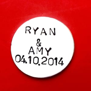 Gift For Him Personalised Pocket token Love Romantic gifts for him, Men gifts Personalised pocket coin, Boyfriend gift image 3