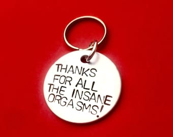 Thank you for orgasms, naughty gift sex Boyfriend gift, Personalised gift, Boyfriend/girlfriend, Newlywed Anniversary for him Gift for men