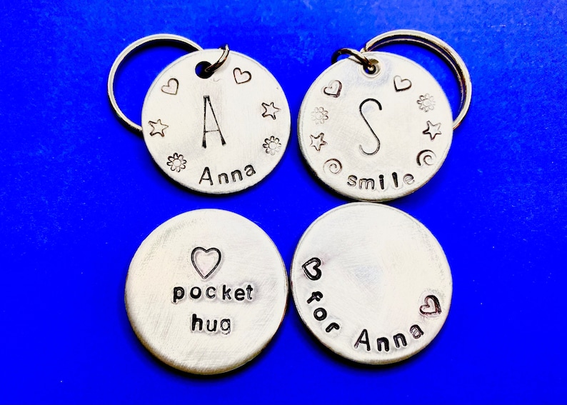 Pocket Hug Token Gift for Men on , Personalised Pocket Token, Send Love Valentines Gift, Amazing, Brave, Strong Pocket coin Name image 7