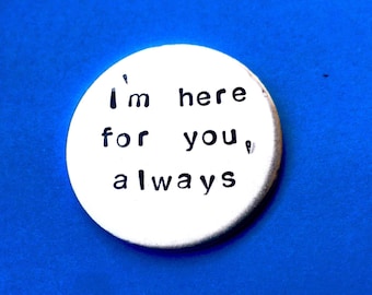 Christmas giftPocket token - I'm here for you always, Anniversary gift gifts  for Boyfriend - Coin for him Personalised, Mother’s gift gift